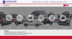 Desktop Screenshot of ambulanssatis.com