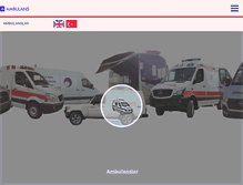 Tablet Screenshot of ambulanssatis.com